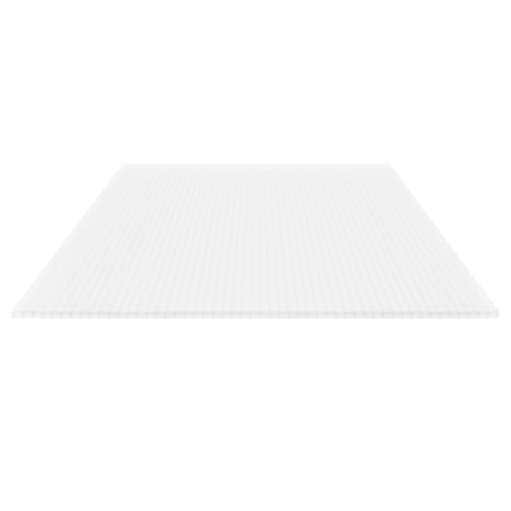Polycarbonat Stegplatte | 16 mm | Profil DUO | Sparpaket | Plattenbreite 980 mm | Opal Weiß | Breite 3,09 m | Länge 2,00 m #5
