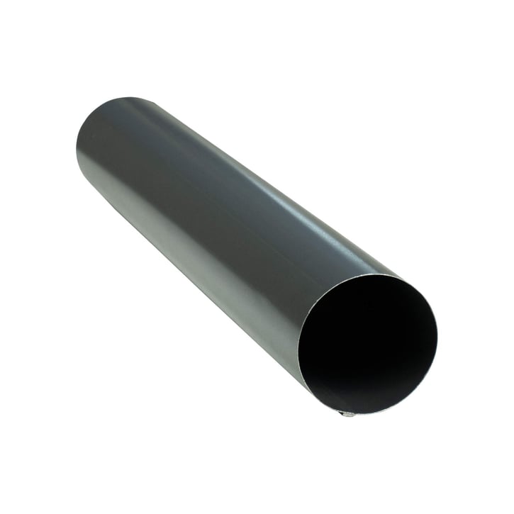Regenfallrohr Stahl, Ø 100 mm, Farbe Graphit